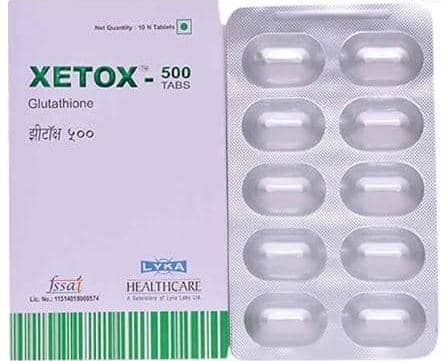 Xetox 500 Tablets Glutathione